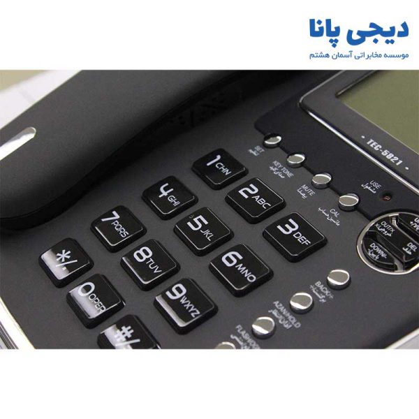تلفن رومیزی تکنیکال مدل TEC-5821